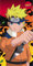 Arlis Toalla de Playa Naruto 70 x 140 cm (Rojo)