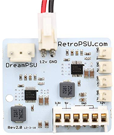 SameeHome para Dreamcast Consola de Dreampsu Placa de AlimentacióN 12V
