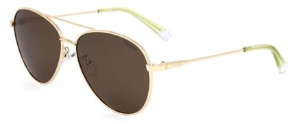 Polaroid Pld 4142/g/s/x 01Q/SP GOLD BROWN Sunglasses Unisex Metall, Standard, 60