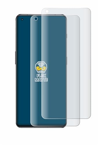 BROTECT Schutzfolie für OnePlus 11 5G | 2 Stück Entspiegelnder Displayschutz Made in Germany Matte Full-Screen Folie Full-Cover 3D Curved Anti-Reflexion Montage Kit