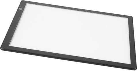 Leuchttisch, Diabetrachter, Magnetische Lichtbox Zum Scannen von Dias und Filmnegativen, Ultradünner A4-Lichtbox-Scanner, DREI Helligkeitsstufen, USB-Stromversorgung