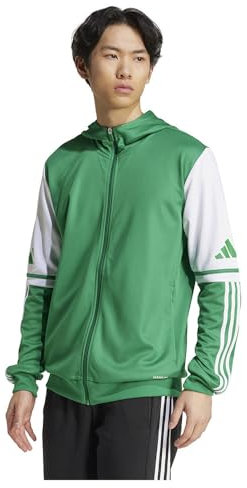 adidas Herren SQUADRA25 Hoody Team Green/White, S