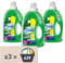 PUROX UNIVERSAL Konzentrat Gel (143 Waschladungen x 3) – Waschmittel für alle Textilien, entfernt Flecken, vollständig ausspülbar, umweltfreundlich, kalkschutz, 4,3 l Multipack 3 Stück