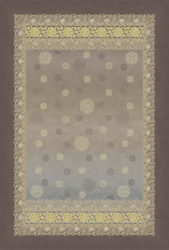 Bassetti PALLAVICINO Plaid in 100% cotone, colore grigio G1, dimensioni: 180 x 250 cm - 9330131