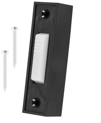 Interrupteur à bouton poussoir lumineux filaire pour ouvre-porte de garage, facile à localiser