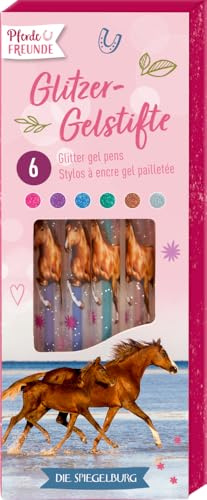 Die Spiegelburg I Glitzer-Gelstifte (6 St.) - Pferdefreunde
