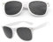 2 Stück Rasterbrille für Augentraining, Raster-Brille Augentrainer Lochbrille Raster Multidot Brillen, Lochrasterbrille Pinhole Glasses Multi Dot Brille für Sehvermögen-Verbesserung (Weiß)