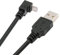 NFHK Up Angled 90 Degree Micro USB 5Pin to USB 2.0 Type-A Data Charge Cable for Phone Tablet Camera 50cm