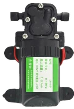 Pompe submersible Pompe à eau ultra silencieuse Petite pompe à eau électrique agricole 12 volts 70 psi 3,5 l/min