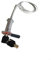 Zeroupshop Cerradura eléctrica para puerta de garaje, sistema de seguridad con cuerda de alambre de acero, 1,9 m de longitud, para puertas de garaje, armarios, cajas de distribución