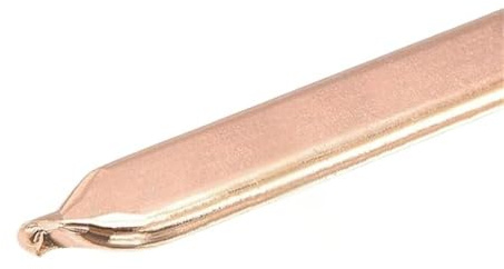 LLMWFA 3mm Thickness Pure Copper CPU GPU RAM Heatpipe Tube, 60/70/80/90/100/110mm Laptop Radiator Heating Cooler 1pc(280mm)