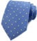 Elfeves Herren Krawatte, klassisch, gepunktet, Jacquard, gewebt, für Business, Hochzeit, Party - Blau - Einheitsgröße