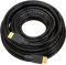 True HQ Câble HDMI 15M v1.4 Câble long HAUTE VITESSE avec Ethernet ARC 3D | Full HD 1080P Compatible with PS4 Xbox One Sky HD TV Moniteur PC portable CCTV | Noir & Plaqué Or…