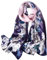 STORY OF SHANGHAI Seidenschal Damen 100% Seide, 20+ Bunte Luxuriöse Schals, Warm & Weich, als Stola Seidentuch Halstuch Pashmina - 53 * 170 cm Elegant Blumen 2