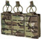 IDOGEAR MOLLE Magazinbeutel Dreifach Tactical Mag Pouch Oben offen Magazintaschen für M4 M14 M16 AR-15 5.56MM Gewehrmagazine(camo)