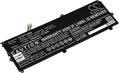 Akku für Laptop HP Elite X2 1012 G2 (1KE39AW), 7,7V, Li-Polymer