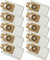 Odashen Lot de 10 sacs à poussière pour aspirateur robot Xiaomi Dreame Bot Z10 Pro/L10 Plus, 4 l