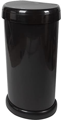 42L Moda Touch Top Bin Black Tontarelli