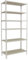 PROREGAL Schwerlastregal Giant MULI | HxBxT 250x80x40cm | 6 Fachböden | Fachlast 150kg | Weiß | Lagerregal Kellerregal Werkstattregal Metallregal Fachbodenregal Steckregal