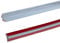 2.5M PVC Joint d'Étanchéité Autocollant Bordure de Finition Plan de Travail Cuisine Angle Mur, Joint Mur Intérieur Profil Finition Bande Finition Calfeutrage Moulure Plinthe,12mmx6mm Gris