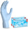 ARNOMED Guanti monouso azzurri, guanti in nitrile S, 200x guanti monouso nitrile (2 scatole), guanti in nitrile senza polvere e lattice, guanti per alimenti, guanti nitrile taglie XS, S, M, L e XL