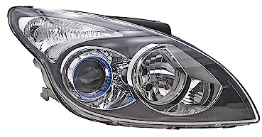 EDA PREMIUM auto Scheinwerfer Rechts 92102-2R000 passend für HYUNDAI I-30, 08-12 ohne Motor, schwarz