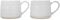 MIKASA Stoneware 2pc 380ml Cosy Mugs, 'I Love You', Gift Boxed