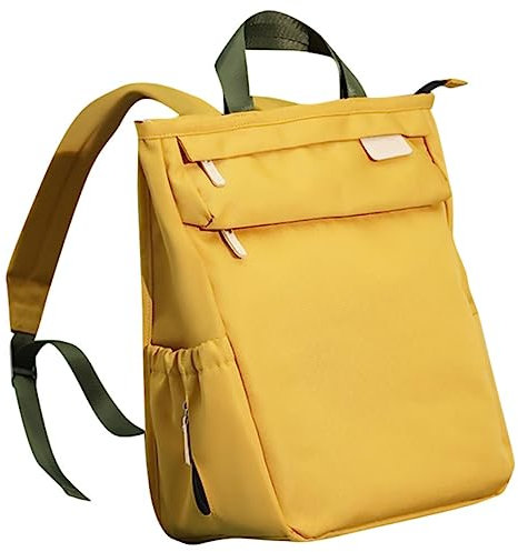 HEMOTON Mumientasche Rucksack 1 Satz mit Mehrfachtaschen für Reisen Gelb