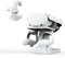 ZSAUTHREE VR-Ständer-Zubehör, kompatibel mit Quest 2/HP Reverb G2/Pico 4/PSVR2/Valve Index/Quest VR Headsets und Touch-Controller-Zubehör, nicht kompatibel mit Quest 3, Weiß