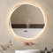 ARTETHYS Bathroom Mirror with LED Lights, 600mm LED Bathroom Mirror Wall Mounted, Vanity Makeup Illuminated Mirrors with 3 Colour Temperature Demister Touch Control, IP44