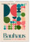 artboxONE Kalender 2026 Bauhaus Stil Wandkalender A2 2026 Abstrakt