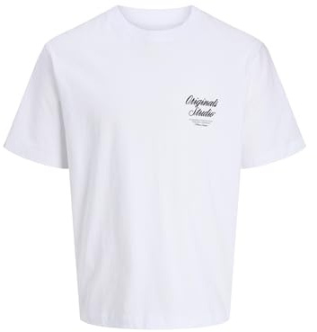 JACK & JONES Jornorrebro Typo Tee Ss Crew Neck Noos