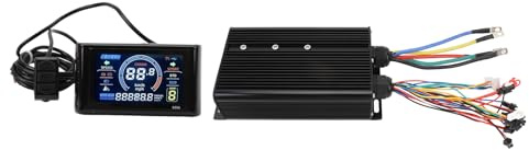 5000W Bürstenloser Motor Controller -Kit Water Proof Conversion LCD -Anzeige 20 -facher Geschwindigkeitsanpassung Drossel