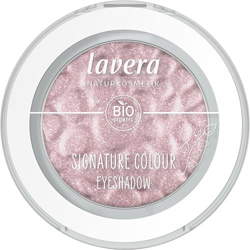 lavera Signature Colour Eyeshadow -Diamond Dust 09 - intensive Farbabgabe - extra langer Halt - mühelos verblendbar - vegan - Naturkosmetik - 2g