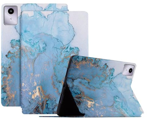 SLLMYYX Funda para Lenovo Tab M11 (2023) TB-330FU / Lenovo Xiaoxin Pad 2024 de 11 pulgadas TB-331FC, funda protectora inteligente de piel sintética con función de encendido y apagado automático,