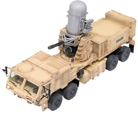 LXGLYLOU Metall-Automodell Skala Replik 1 72 Für US C-RAM Anti-Gun System Simulation Harz Modell Statische Display Sammler Souvenir Hobbys Fahrzeuge Spiele Set