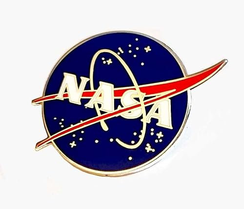 ABEMBLEM Pin's en métal NASA Vector Astronaute Made in USA