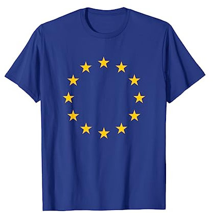 EU Flag product European Union Blue Yellow Stars Brexit T-Shirt