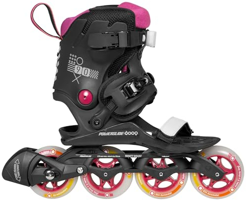 Powerslide Inline Skate Doop Purple Dusk 90, für Fitness und Urban, für Damen und Herren