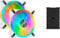 Corsair iCUE QL140 RGB 140 mm Computer Case Fan - Dual Pack - White