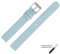 MARBURGER Uhrenarmband 12mm Leder Blau Glatt - Werkzeug Montage Set 2721253000120
