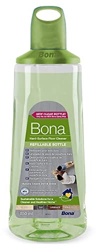 Bona Premium Spray Mop Cartridge, Hard Surface Floor Cleaner, for Stone, Tile, Laminate, LVT Floors, 850ml
