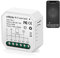 eMylo Mini Smart Wifi Vorhangschalter Drahtlose Fernbedienung Vorhangschalter AC 220V Eingebautes Relaismodul 16A DIY Timer Sprachsteuerung Doppelrelais für motorisierten Vorhang, Jalousien, Rollladen