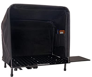 PROAIM Estación de Trabajo Universal para portátil Pro. Incluye Plataforma Tipo Placa, Pantalla Plegable y Alfombrilla para ratón. Compatible con Bases de portátil de 0,95 cm a 2,54 cm (PP-WKST-01).