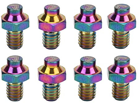 Bnineteenteam Fahrrad-Universal-Pedalschraube, 8 St¨¹ck, rutschfeste Fahrrad-Pedalschrauben, Stifte, Bolzen, M4 X 5 Mm(Bunt) and Bicycle Spare Parts. Cycling