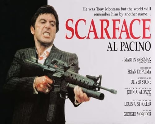Scarface Al Pacino Poster 30 x 40 cm