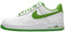 Nike Herren Basketballschuhe Air Force 1 '07 An20, Weiß/Chlorophyll Grün Candy Apfel, 41 EU, Weiß Grün Chlorophyll, 41 EU