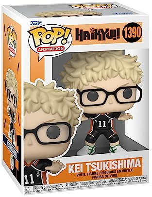 Funko Pop! Animation: Haikyu - Tsukishima - Haikyu! - Vinyl-Sammelfigur - Geschenkidee - Offizielle Handelswaren - Spielzeug Für Kinder und Erwachsene - Anime Fans - Modellfigur Für Sammler