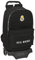 Safta REAL MADRID Corporativa - Mochila Escolar con Carro 905, Ideal para Niños de Diferentes Edades, Cómoda y Versátil, Calidad y Resistencia, 31x15x47 cm, Color Negro