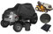 FUNOMOCYA Rasenmäher Roboter Abdeckung Outdoor Gras Maschine Sonne Winddicht XXL 245x50x140cm Schwarz